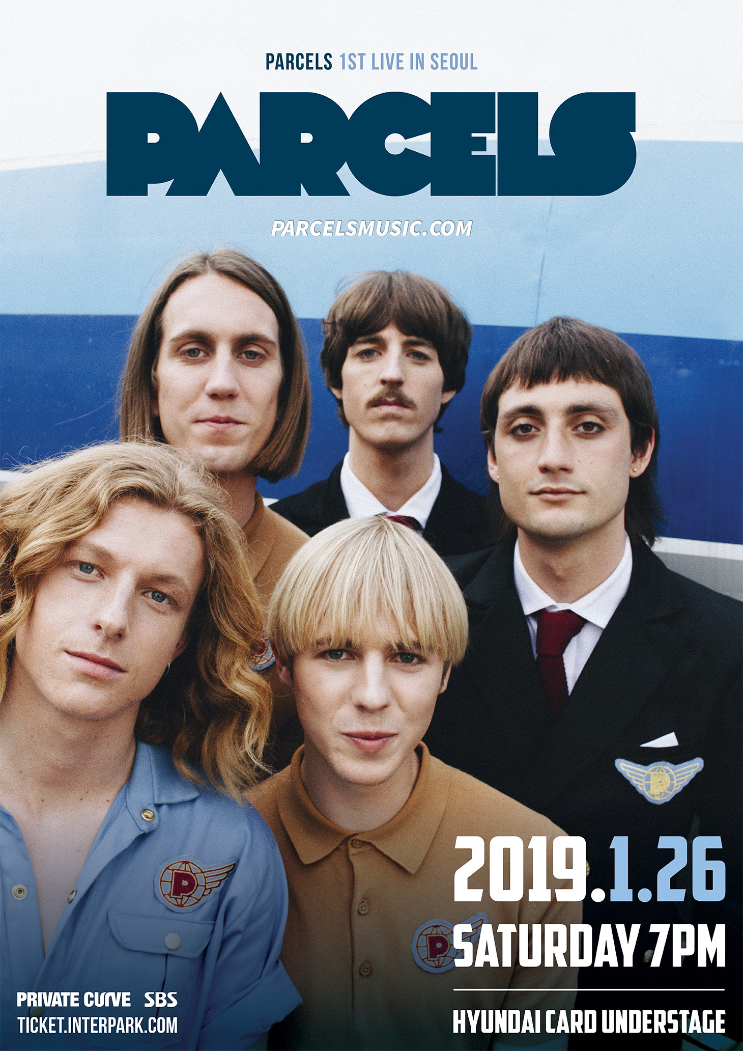 [공연안내] PARCELS 1st LIVE IN SEOUL