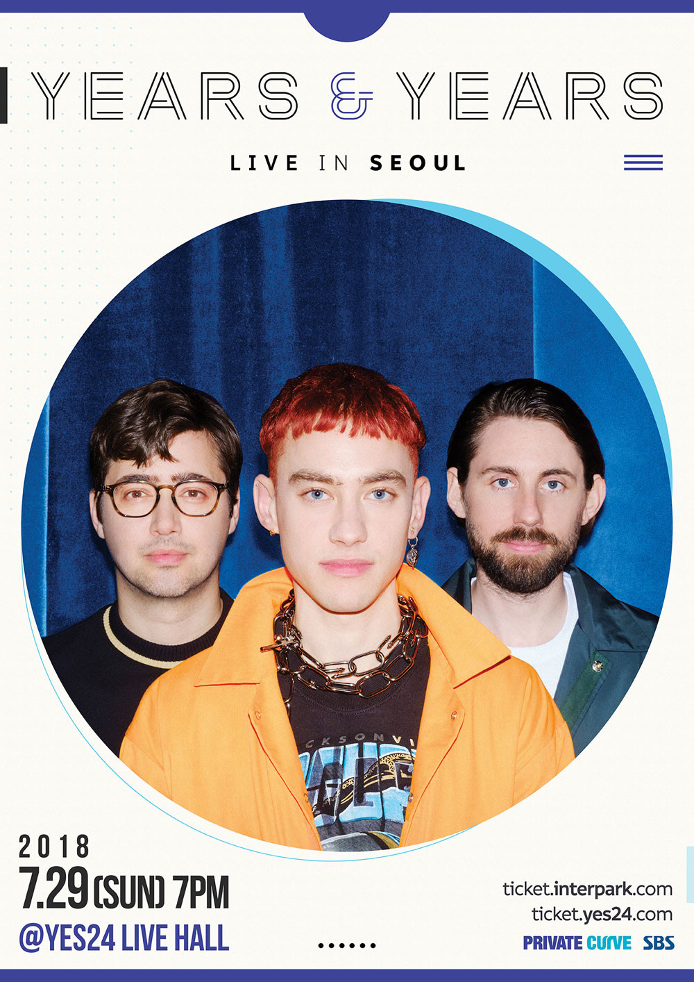 [공연안내] Years & Years Live in Seoul